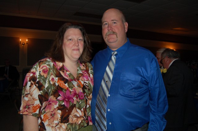 Captain Dan Emmart and wife Ellen at the 2008 Installation and Awards Banquet